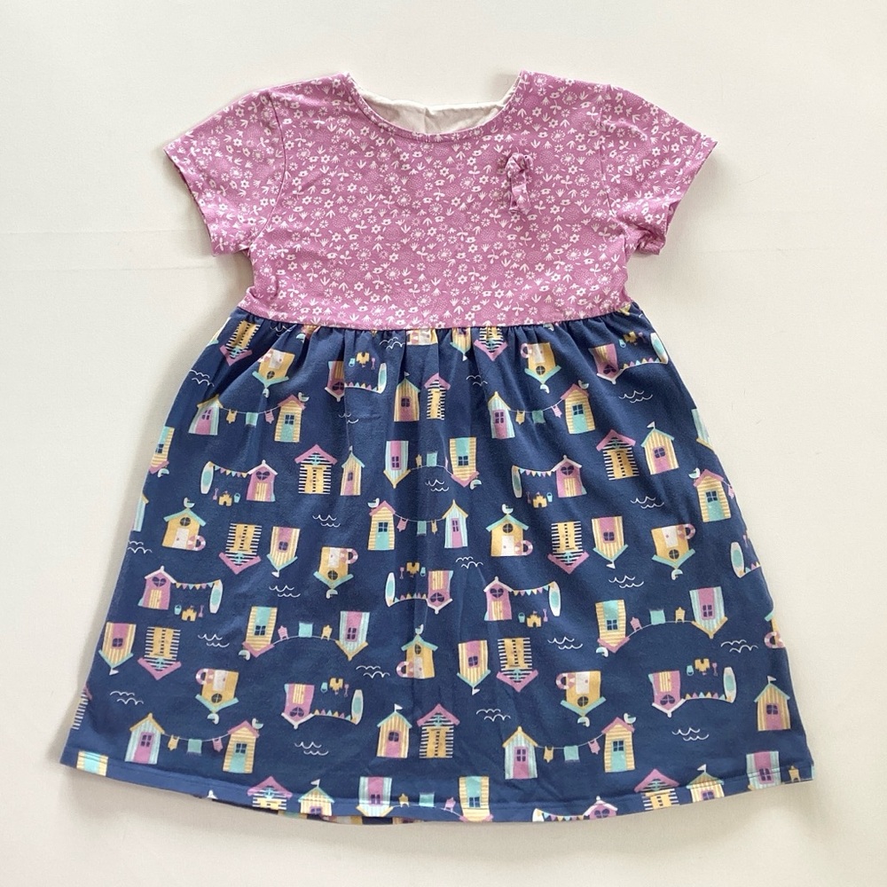 Kite Floral and Beach House Print Dress